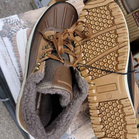 Weatherproof Men's Sneaker Boot - Brown - Picture 2 of 7